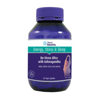 Henry Blooms De-Stress Ultra with Ashwagandha 60vc